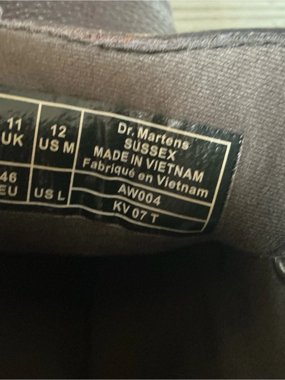 Dr. Martens classic brown